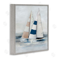 Sally Swatland | Striped Sailboat Duo