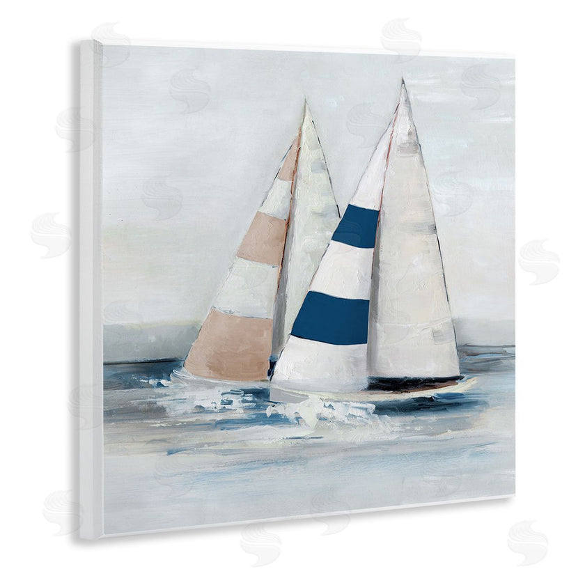 Sally Swatland | Striped Sailboat Duo