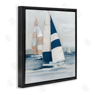Sally Swatland | Striped Sailboat Voyage