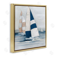 Sally Swatland | Striped Sailboat Voyage