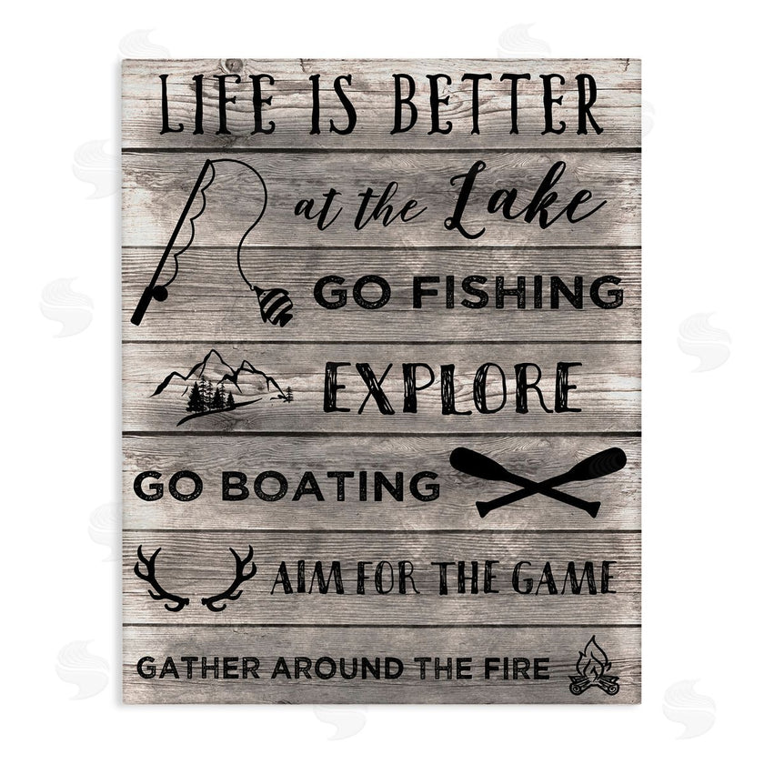 CAD Designs | Lake Activities & Phrases