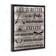 CAD Designs | Lake Activities & Phrases