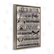 CAD Designs | Lake Activities & Phrases