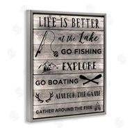 CAD Designs | Lake Activities & Phrases