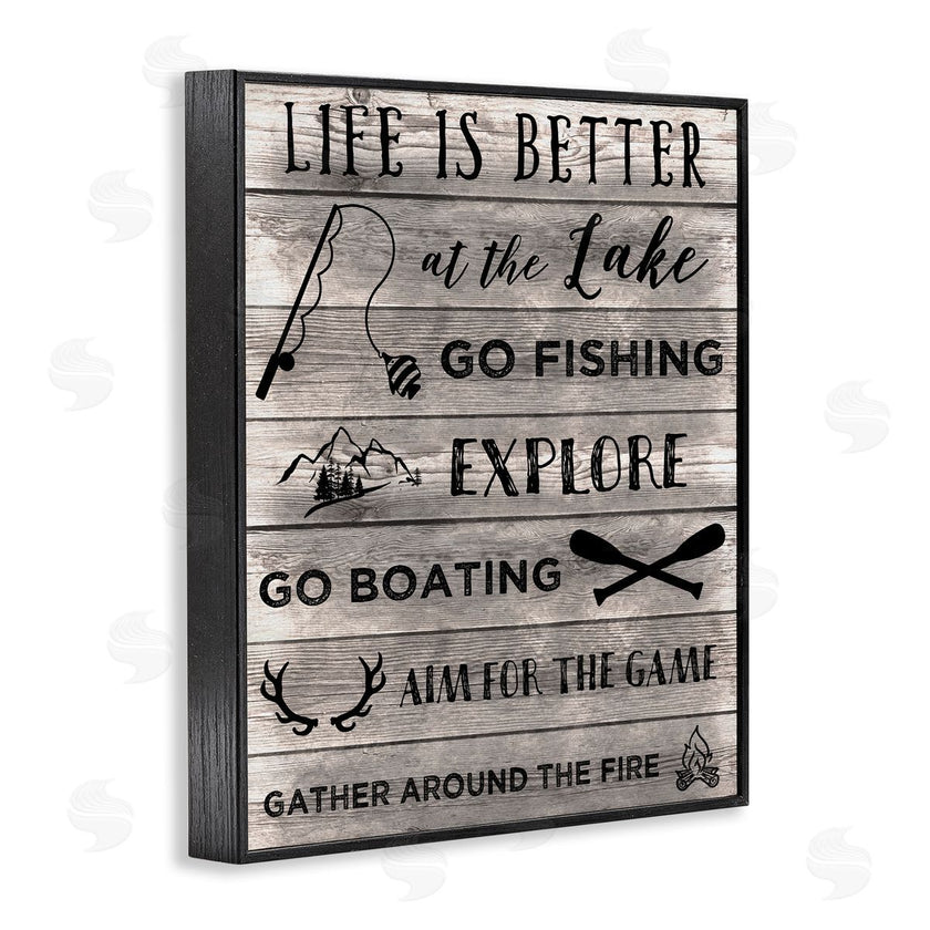 CAD Designs | Lake Activities & Phrases