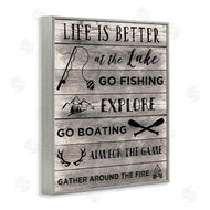 CAD Designs | Lake Activities & Phrases
