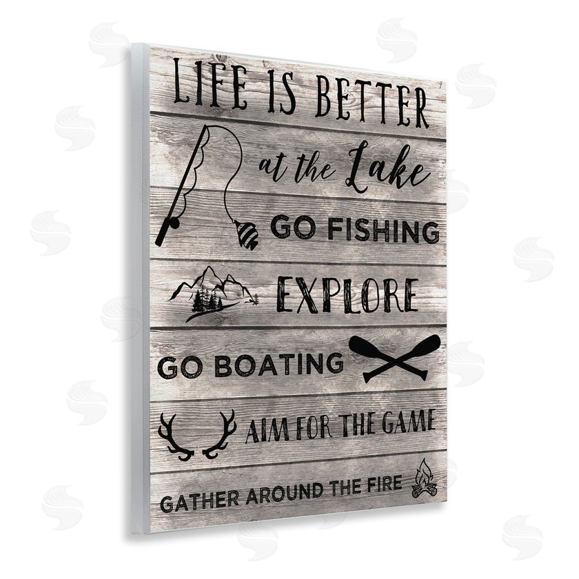 CAD Designs | Lake Activities & Phrases