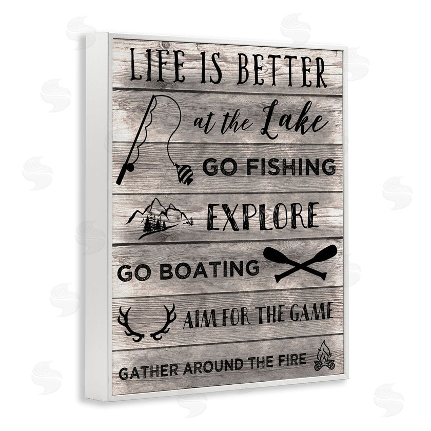 CAD Designs | Lake Activities & Phrases