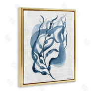 Carol Robinson | Fluid Blue Herb Leaf