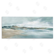 Carol Robinson | Blue Gradient Beach Scene