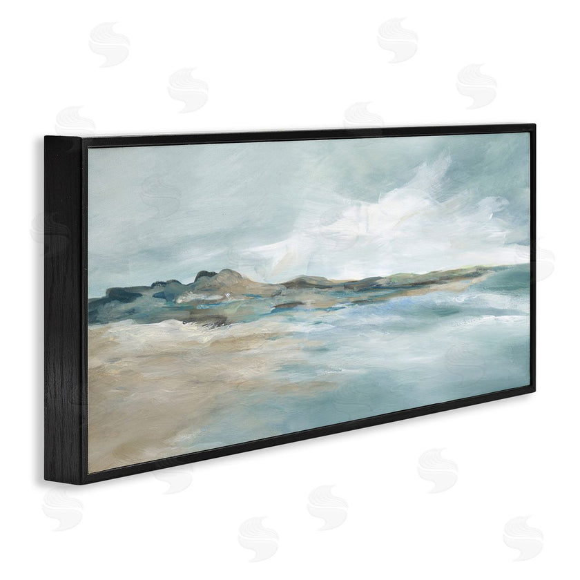 Carol Robinson | Blue Gradient Beach Scene