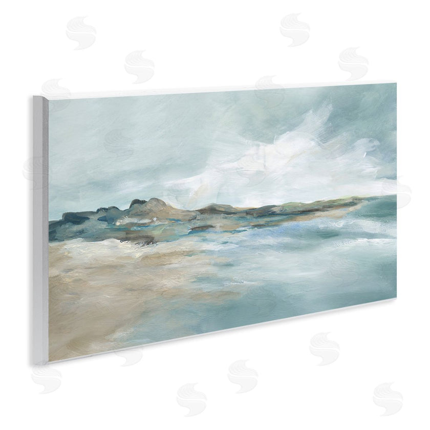 Carol Robinson | Blue Gradient Beach Scene