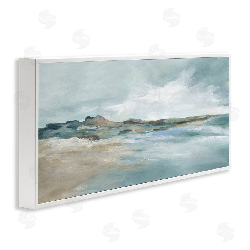 Carol Robinson | Blue Gradient Beach Scene
