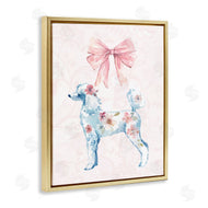 Carol Robinson | Pastel Floral Dog