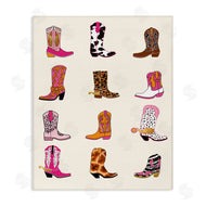 Susan Arnot | Bright Cowboy Boots & Spurs