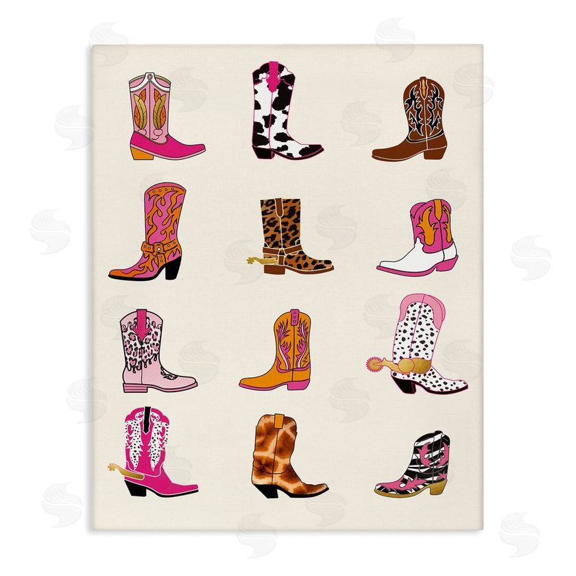 Susan Arnot | Bright Cowboy Boots & Spurs