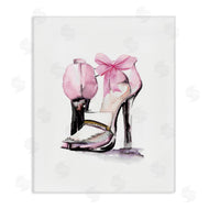 Stella Chang | Pastel Pink Luxe Heels