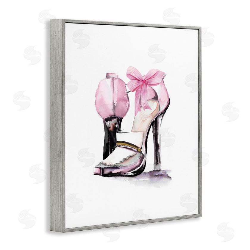 Stella Chang | Pastel Pink Luxe Heels