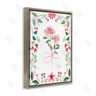 Kristen Brockmon | Delicate Roses Floral Border