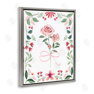 Kristen Brockmon | Delicate Roses Floral Border