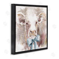 Carol Robinson | Soft Abstract Cow & Bow