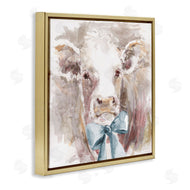 Carol Robinson | Soft Abstract Cow & Bow