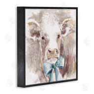 Carol Robinson | Soft Abstract Cow & Bow
