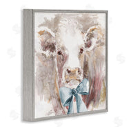 Carol Robinson | Soft Abstract Cow & Bow