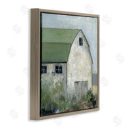 Sally Swatland | Barn View with Green Roof