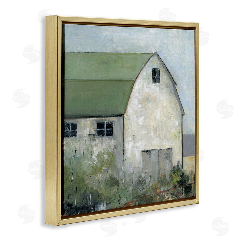 Sally Swatland | Barn View with Green Roof