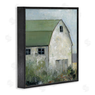 Sally Swatland | Barn View with Green Roof
