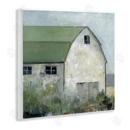 Sally Swatland | Barn View with Green Roof