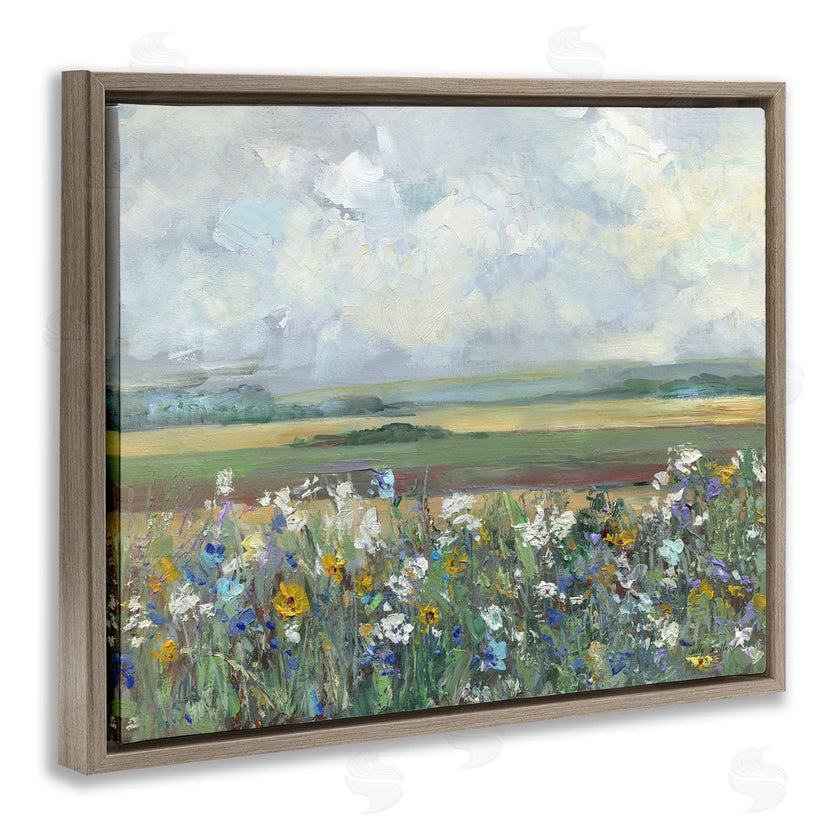 Sally Swatland | County Meadow Clouds Overhead
