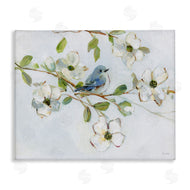 Sally Swatland | Bird Perched on Dogwood