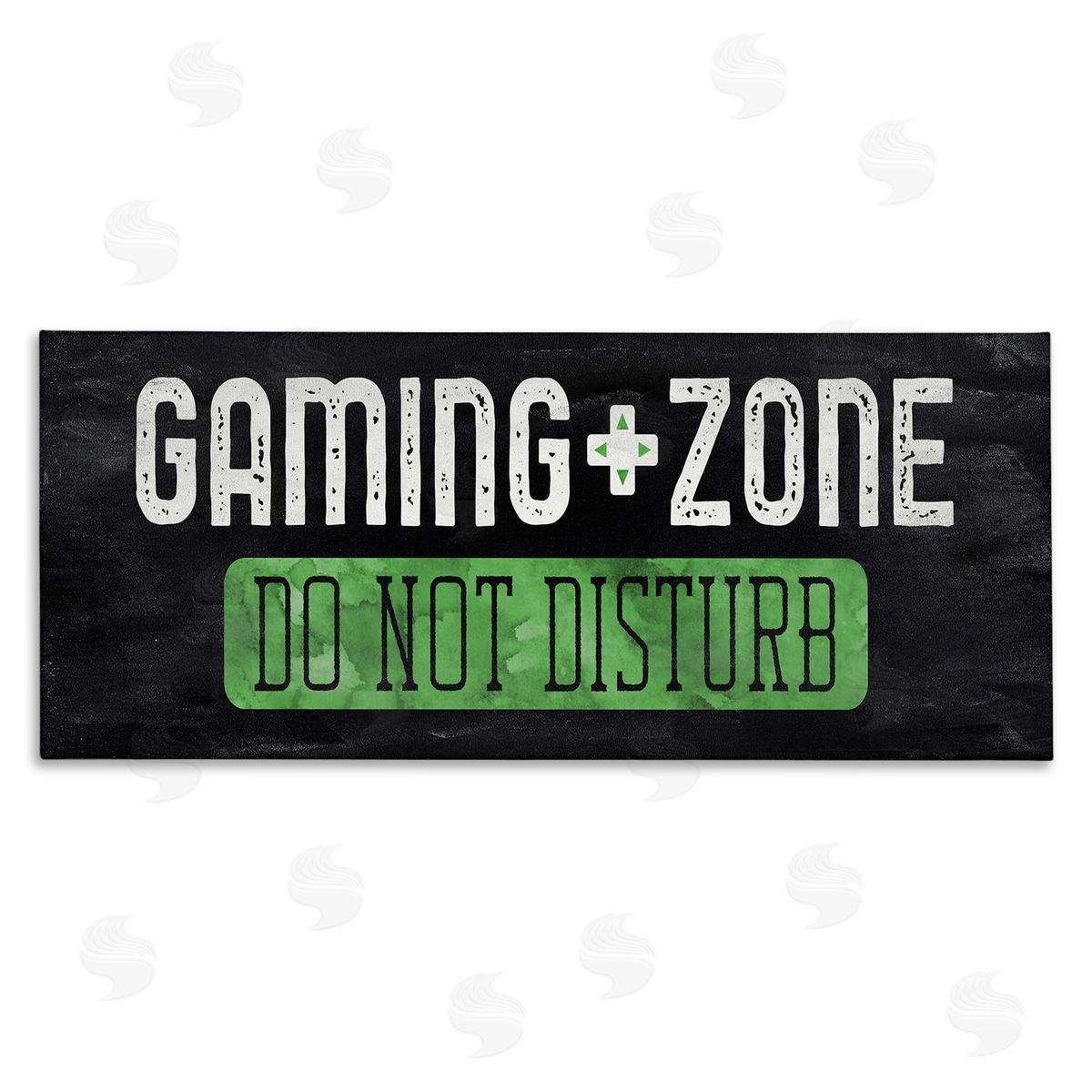 Do Not Disturb Gaming Zone Canvas Wall Art, Home Decor by CAD Designs