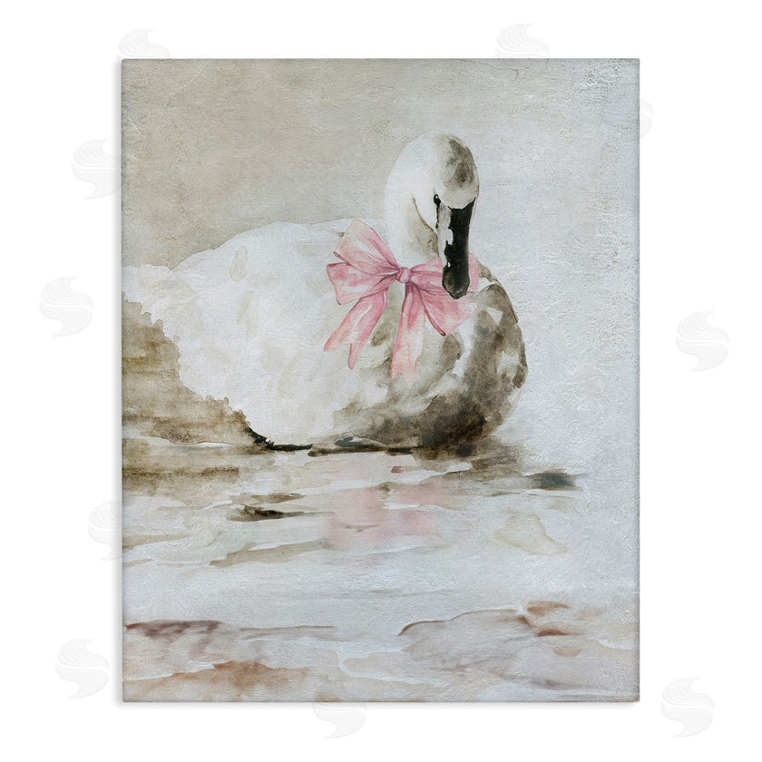 Carol Robinson | Charming Duck with Pink Bow