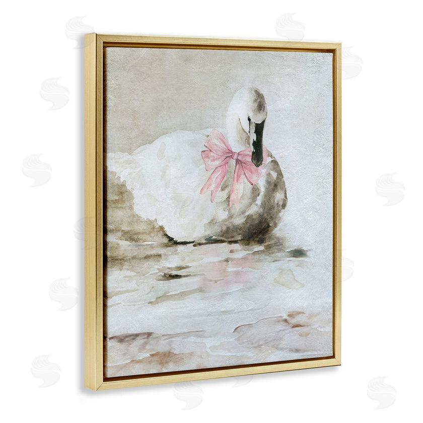 Carol Robinson | Charming Duck with Pink Bow