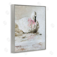 Carol Robinson | Charming Duck with Pink Bow