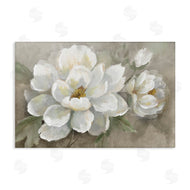 Nan | Blooming Magnolias on Beige