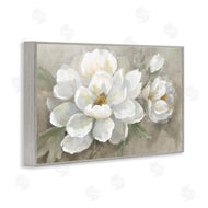 Nan | Blooming Magnolias on Beige