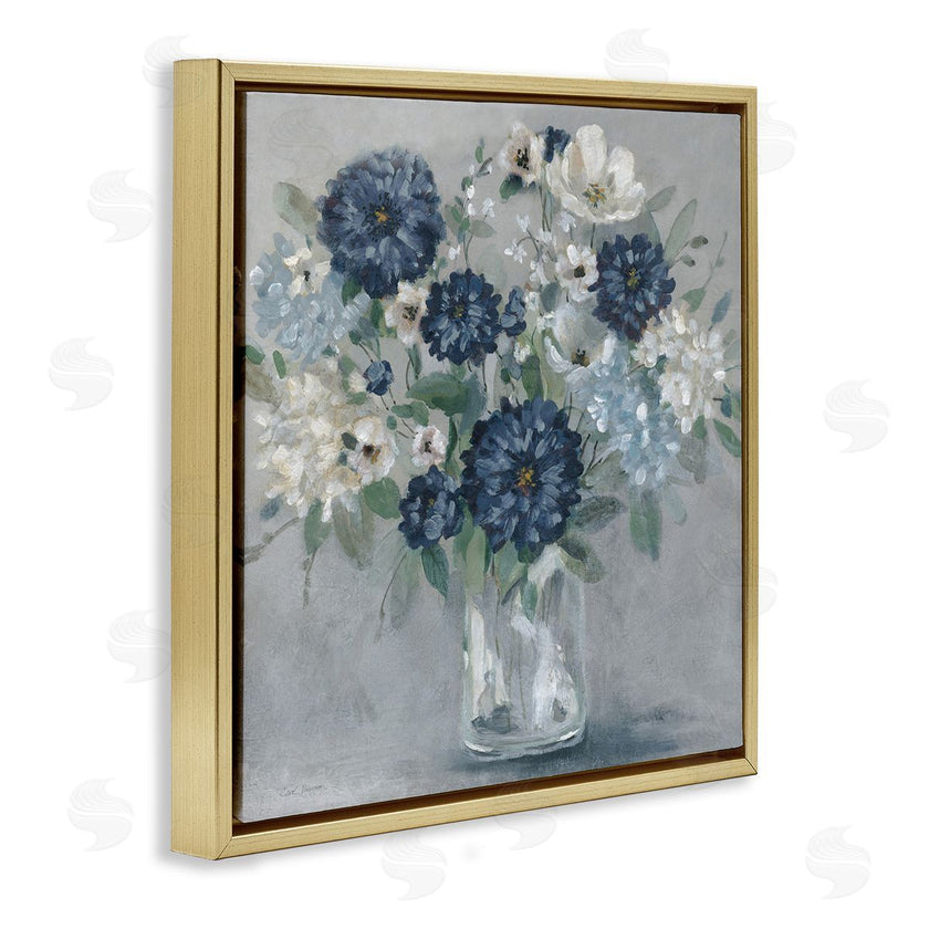 Carol Robinson | Blue Mums Mixed Bouquet