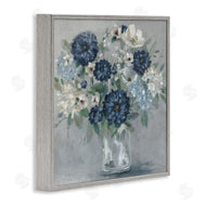 Carol Robinson | Blue Mums Mixed Bouquet