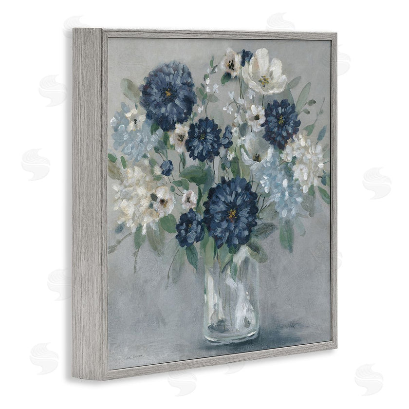 Carol Robinson | Blue Mums Mixed Bouquet