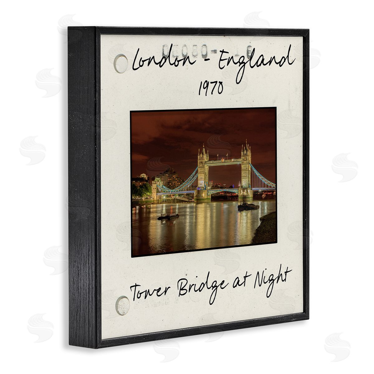 London England Travel View Black Frame Print Wall Art, Home Decor by Danita Delimont