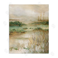 Carol Robinson | Abstract Marshland Pond