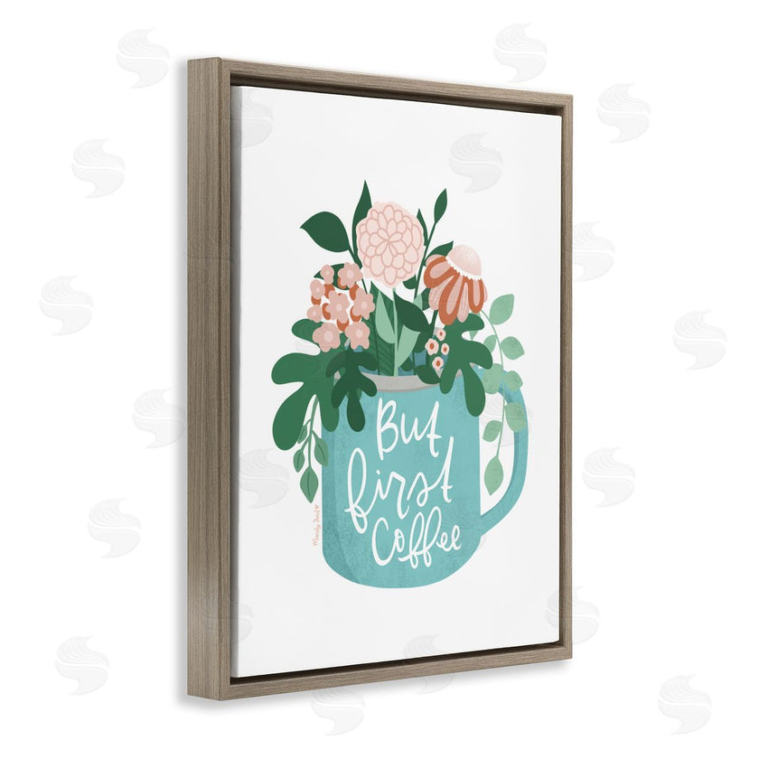 Mandy Ford Art + Illustration | Floral But First Coffee