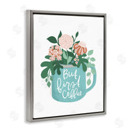 Mandy Ford Art + Illustration | Floral But First Coffee