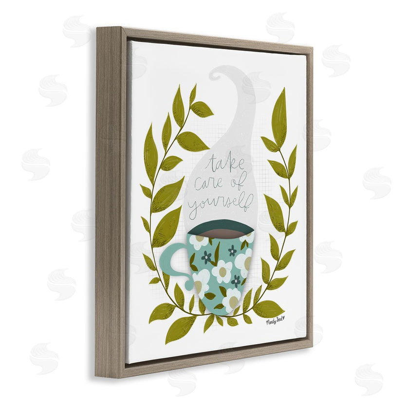 Mandy Ford Art + Illustration | Take Care with Relaxing Coffee