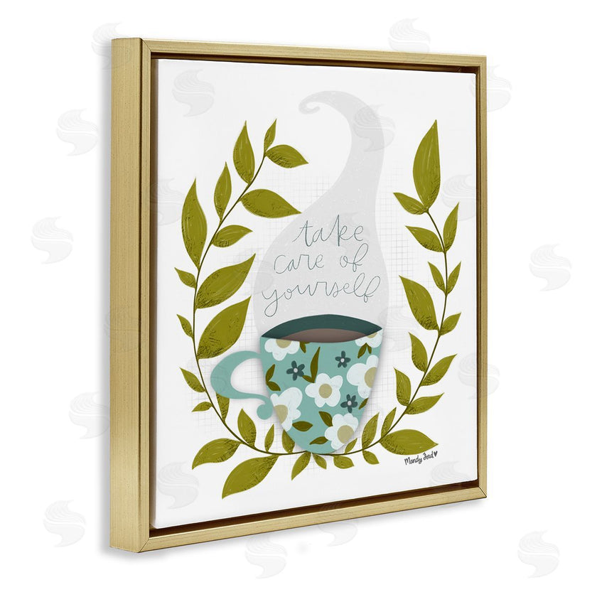 Mandy Ford Art + Illustration | Take Care with Relaxing Coffee