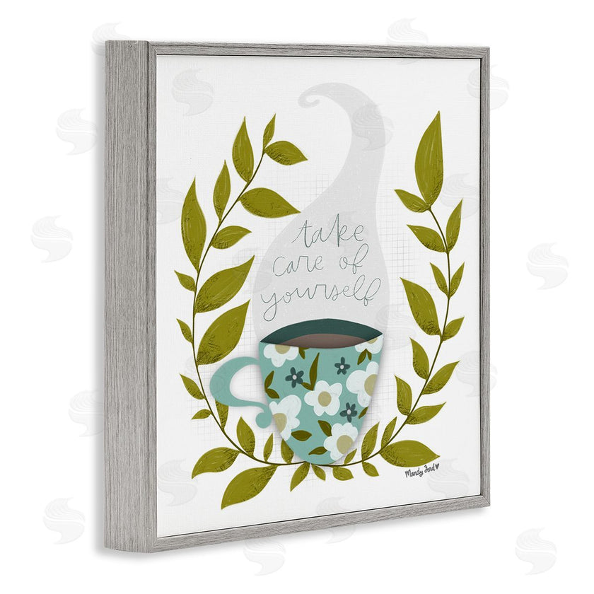 Mandy Ford Art + Illustration | Take Care with Relaxing Coffee